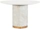 Hooker® Furniture Eleana Faux Onyx Round Dining Table with Sunlit Bronze Base-5