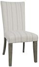 Jofran Inc. Telluride Beige/Driftwood Upholstered Dining Side Chair-0