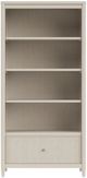 Riverside Furniture Maren White Sand Drawer Bookcase-2