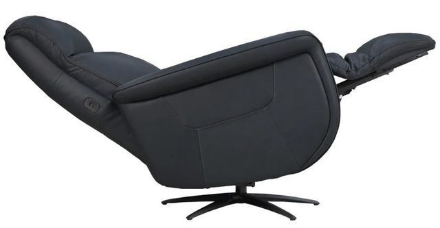 Flexsteel® Haven Harbor Leather Power Swivel Recliner with Power Headrest and Lumbar-1