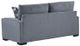 Porter International Designs Clayton Gray Loveseat-2