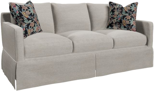 Craftmaster® Customizable Soft Haven Sofa with Slipcover-0