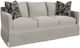 Craftmaster® Customizable Soft Haven Sofa with Slipcover-0