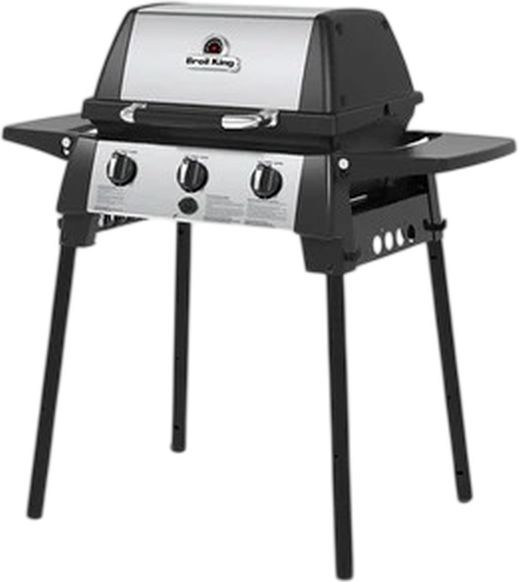 Broil King® Porta-Chef™ 320 Stainless Steel 3-Burner Freestanding Liquid Propane Grill-3