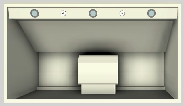 Vent-A-Hood® 42" Biscuit Wall Hood-3