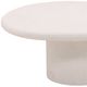 Dovetail Furniture Raul White Concrete Terrazzo Outdoor Coffee Table-3
