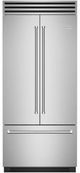BlueStar® 36" 22.2 Cu. Ft. Stainless Steel Built-In French Door Refrigerator-0