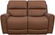 La-Z-Boy® Apollo Caramel Leather Manual Reclining Loveseat-1