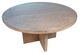 Dovetail Furniture Harley Light White Washed Coffee Table-2