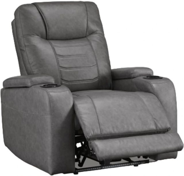 Signature Design by Ashley® Schooner Rocks Slate Power Recliner-4