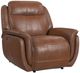 Flexsteel® Swift Hazelnut Power Recliner with Power Headrest and Lumbar-0