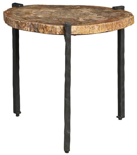 Universal Explore Home™ Griffith Park Brown Small Bunching Table with Black Base-2