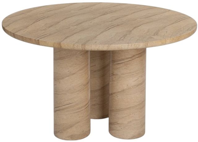 Classic Home Niva Beige Concrete Outdoor Dining Table-2