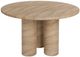 Classic Home Niva Beige Concrete Outdoor Dining Table-2