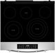 Whirlpool® 30" FingerPrint Resistant Stainless Steel Glass Top Slide-In Electric Range with Air Cook-2