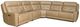 Liberty Furniture Carrington 6-Piece York Sand Leather L-Shape Power Reclining Sectional Sofa-0