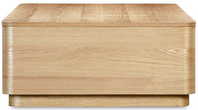 Moe's Home Collection Round Off Natural Oak Coffee Table-2