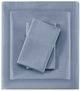 Olliix by Madison Park 525 Thread Count Blue King Cotton Rich Sheet Set-0