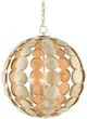 Currey & Company Tartufo Coco Cream Chandelier-0