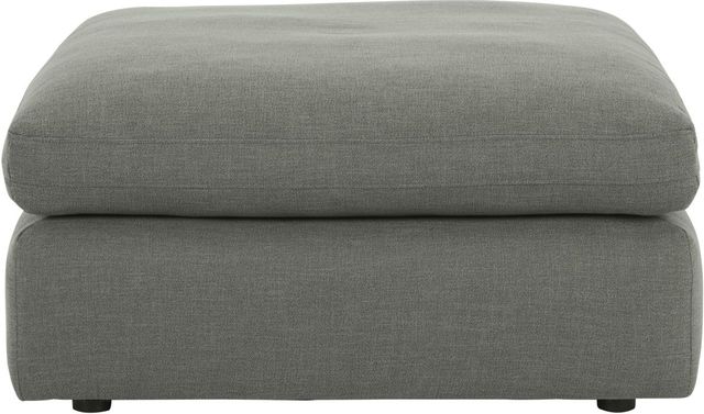 Benchcraft® Elyza Smoke Oversized Accent Ottoman-1