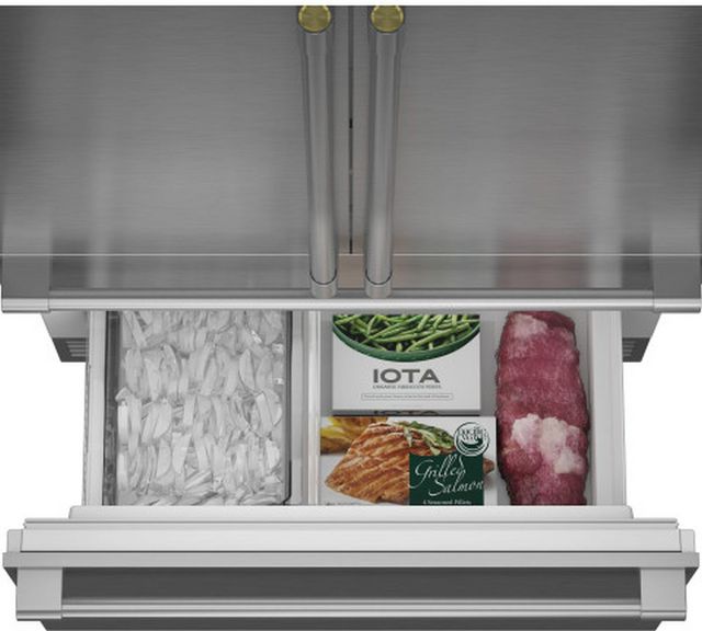Monogram® 36 in. 20.1 Cu. Ft. Panel Ready Counter Depth French Door Refrigerator-3