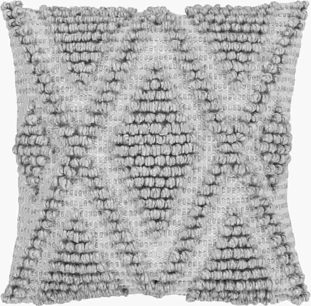 Surya Anders Khaki 18"x18" Pillow Shell with Down Insert-0