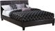 Standard Furniture New York Black Upholstered Bed-0