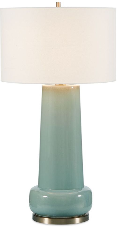 Uttermost® Claudin Aqua Blue Table Lamp-4