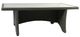 A & B Home Black Outdoor PatioTable-0
