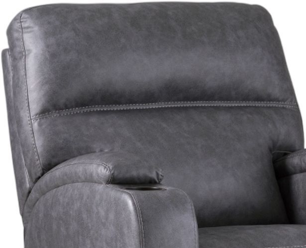 HomeStretch Jaguar Graphite Power Wall Saver Recliner-1