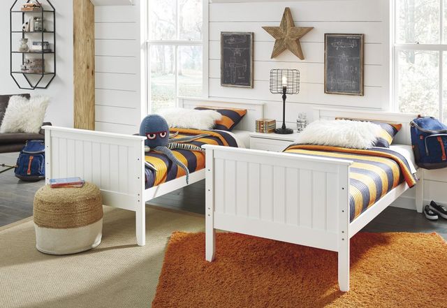 Signature Design by Ashley® Lulu White Twin/Twin Bunk Bed-3