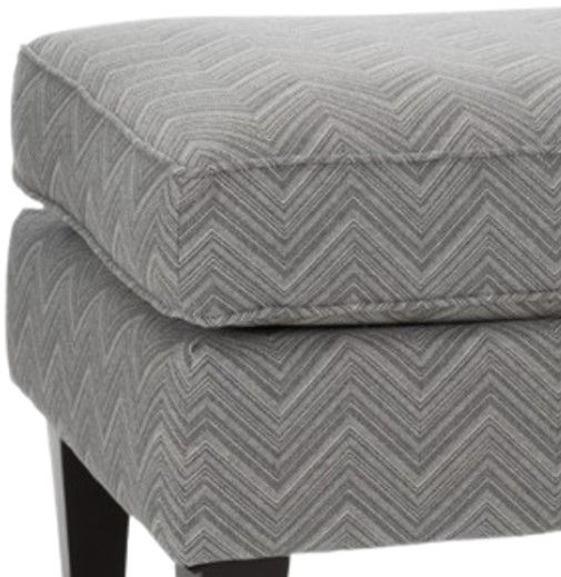 Decor-Rest® Furniture LTD Customizable 7606 Ottoman-1