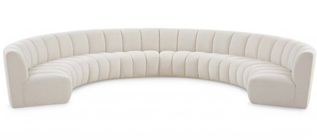 Meridian Furniture Infinity 8-Piece Cream 178" Upholstered Modular Sectional-1