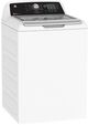 GE® White Top Load Washer & Electric Dryer Laundry Pair-5