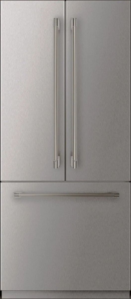 Elica 36" Built-In Panel Ready French Door Refrigerator-2