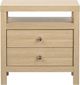 Magnussen Home® Merrifield Sandstone Beige Drawer Nightstand-2