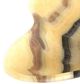 A & B Home Javier Multi-Colored Hand-Carved Zebra Onyx Bowl-1