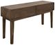 International Furniture Direct Olivia Brown 2-Drawer Sofa Table-0