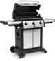 Broil King® Signet™ 320 Black with Stainless Steel Free Standing Grill-3
