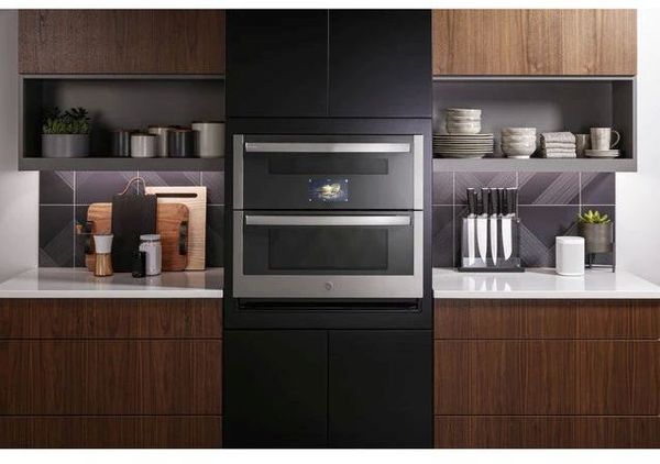 GE Profile 30" Stainless Steel Double Electric Wall Oven