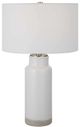 Uttermost® Albany White Table Lamp-0