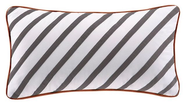 Olliix by Mi Zone Ashton Orange/Grey Full/Queen Comforter Set-1