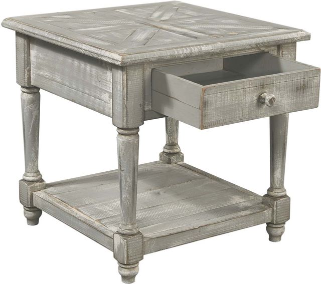 aspenhome® Hinsdale Greywood End Table-1