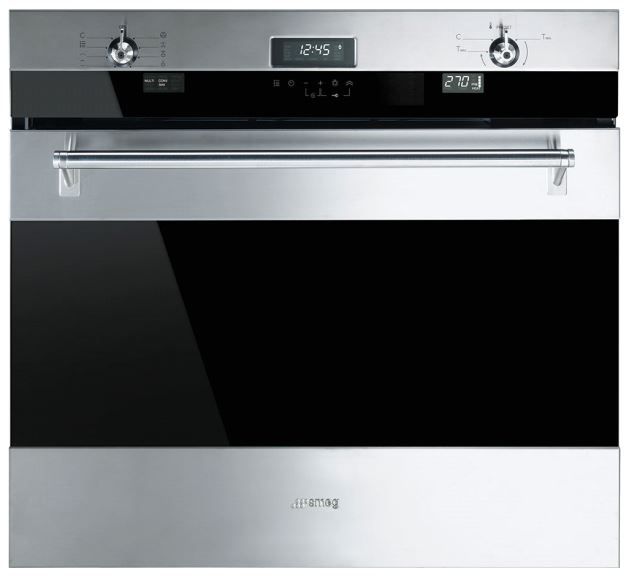 Smeg 30" Stainless Steel Classic Electric Multifunction Oven-0