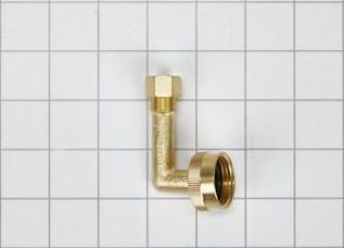 Whirlpool® Gold Dishwasher Elbow Hose Fitting-1