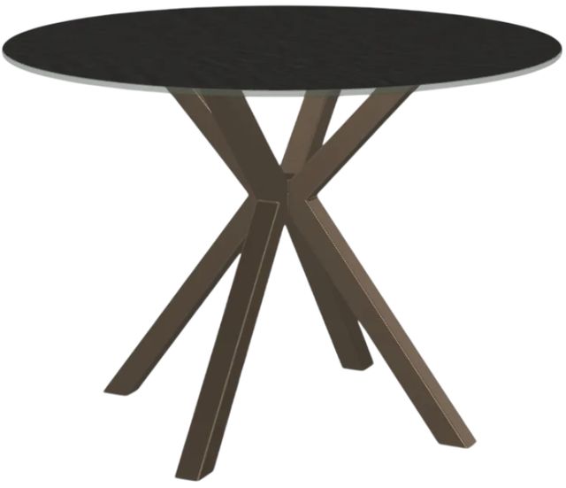 Amisco Customizable Asterisk Round Dining Table-0