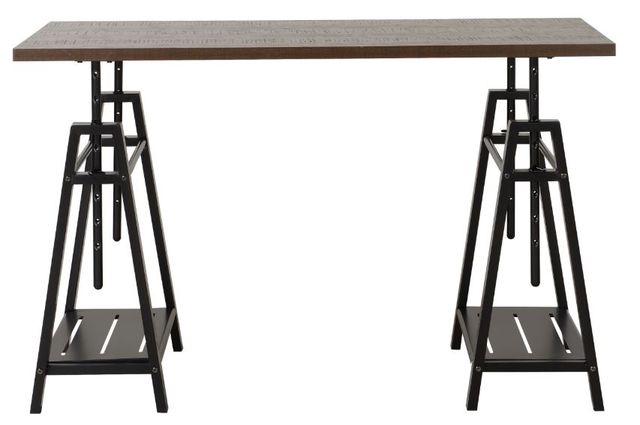 Signature Design by Ashley® Irene Dark Brown Adjustable Height Desk-1
