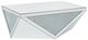 Michael Amini® Montreal Mirrored/Silver Cocktail Table-0