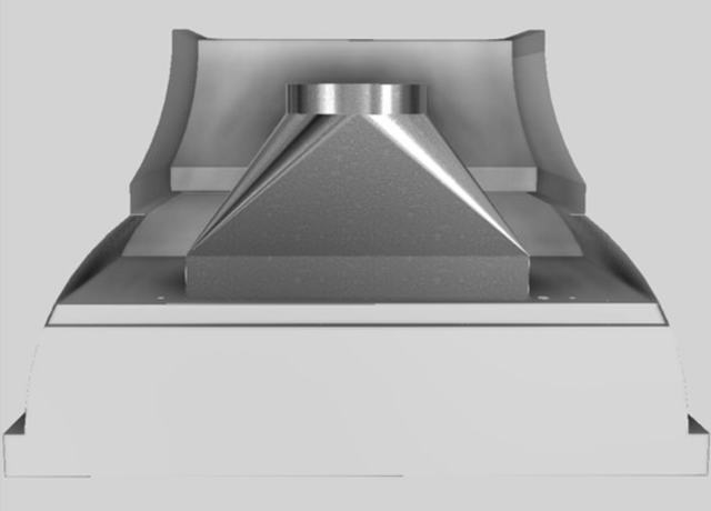 Vent-A-Hood® Designer Series 48" Stainless Steel Wall Mounted Range Hood-2