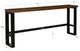 Powell® Haywood 5-Piece Black/Brown Sofa Bar Table Set-2